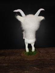 White Goat Art Doll