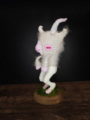 White Goat Art Doll