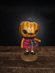 Pumpkin Girl "Piper" Art Doll