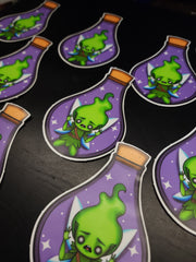 Fairy In A Bottle Sticker