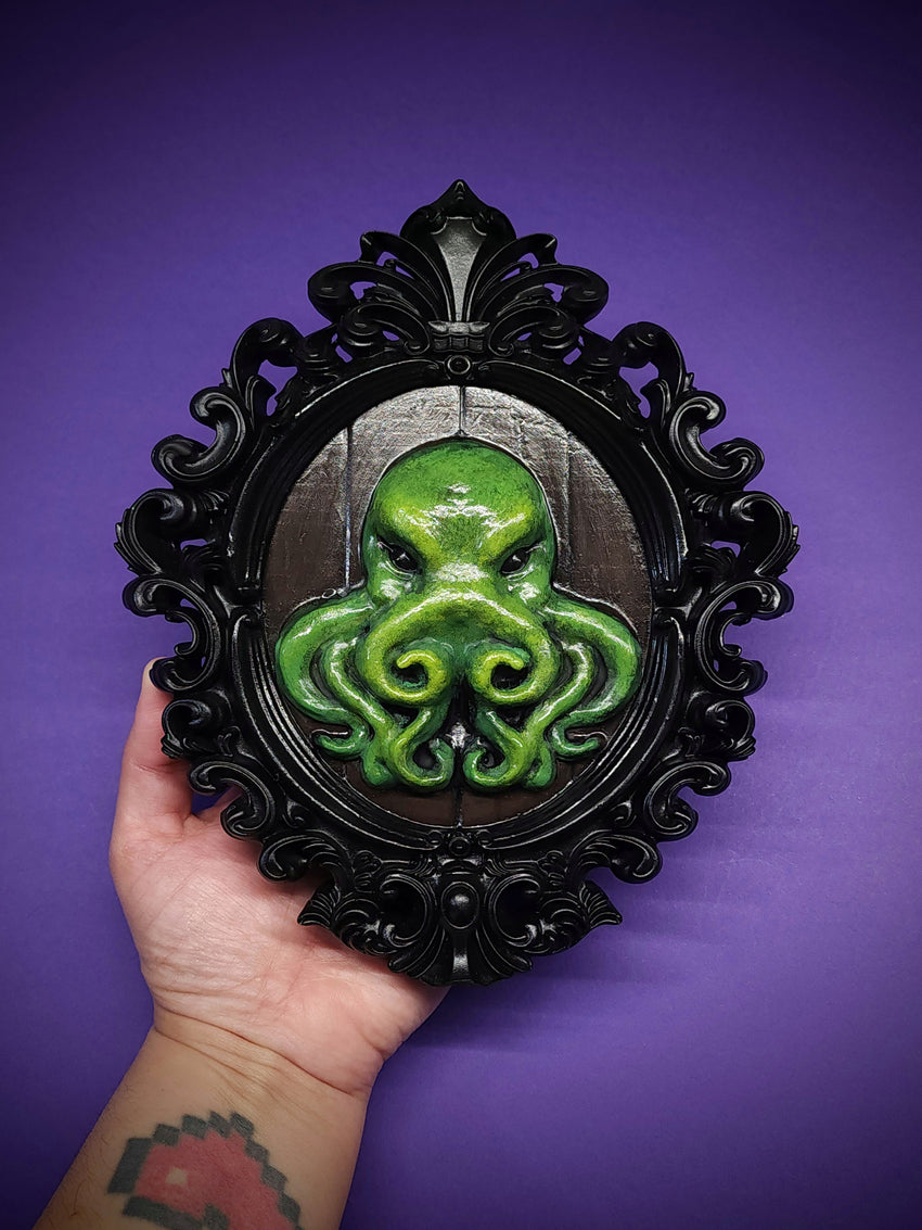 Hail Cthulhu Ornate Wall Plaque