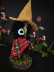 Mr. Pendragon Crow Art Doll
