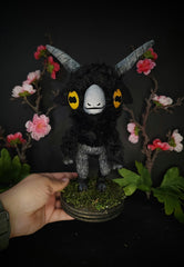 Black Phillip Art Doll