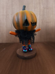 Pumpkin Girl "Raven" Art Doll
