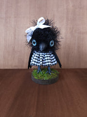 "Cora" Crow Art Doll