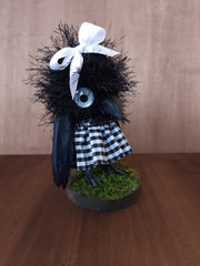 "Cora" Crow Art Doll