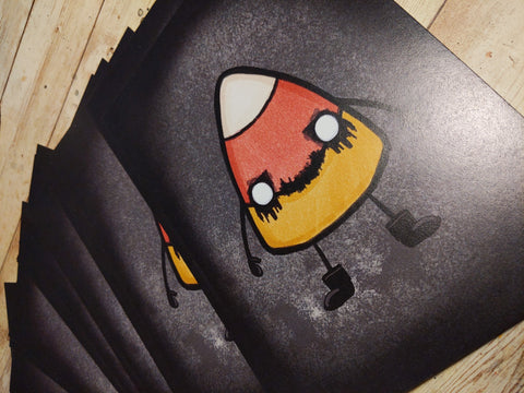 Spooky Candy Corn Print