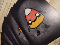 Spooky Candy Corn Print