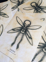 Faery illustration Art Print