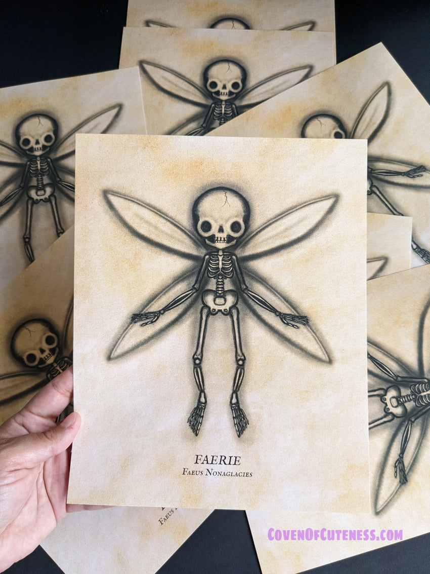 Faery illustration Art Print