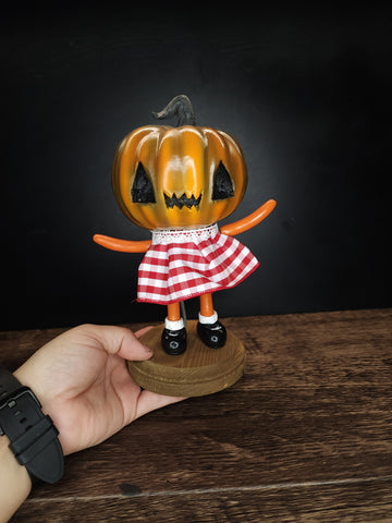 Pumpkin Girl "Mary" Art Doll