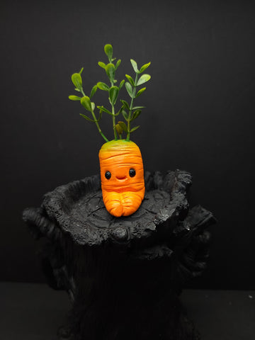 Baby Carrot "Fox" Sculpture