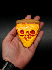 Skull Pizza Magnet