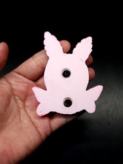 Mothman Pink Magnet