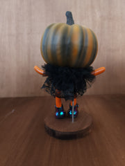 Pumpkin Girl "Raven" Art Doll