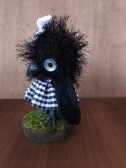 "Cora" Crow Art Doll