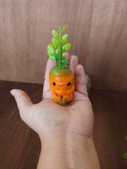 Chunky Carrot Sculpture "Pip"